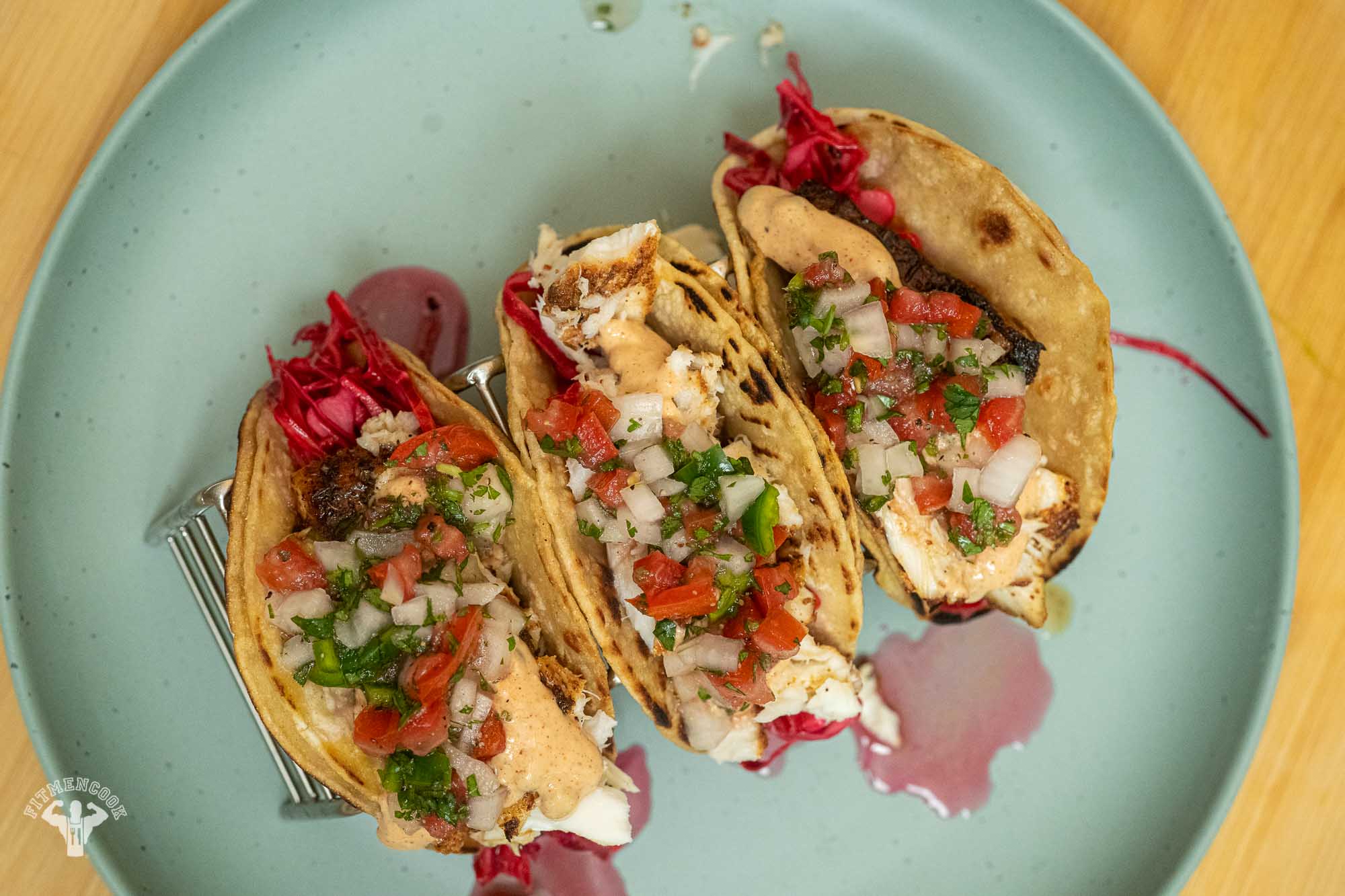 Cajun White Fish Tacos With Easy Remoulade