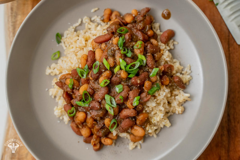 Healthy Red Beans & Brown Rice Medley